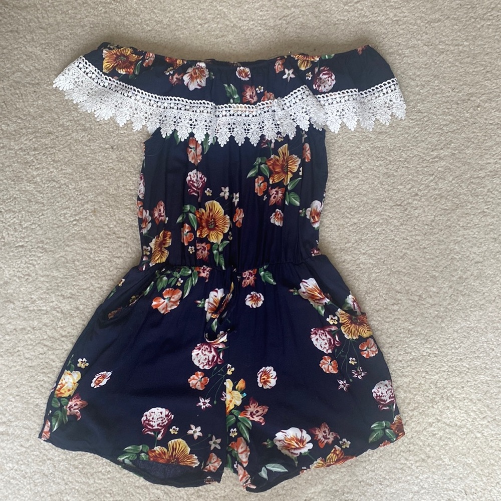 Floral Off-Shoulder Dress